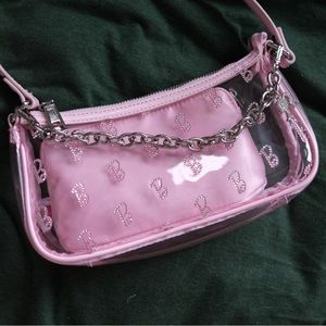 Barbie x Aldo Clear Shoulder Bag Y2K